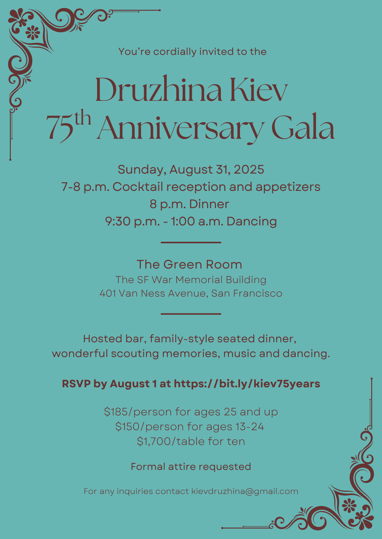 Anniversary Gala English